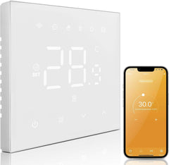 WiFi Pametni Termostat za Električno Talno Gretje, Kompatibilen z Alexa in Google Home