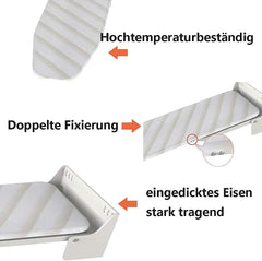 YBAYMY stenska zložljiva likalna deska z ognjeodporno prevleko