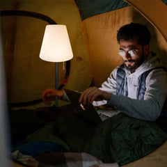 Brezžična LED Talna Svetilka za Zunaj in Notranjost