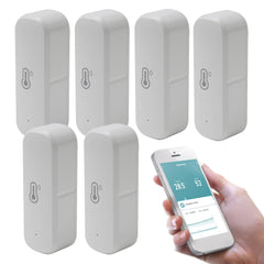 ZYWUOY Pametni brezžični termometer in higrometer - paket 6 senzorjev