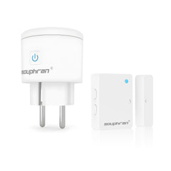 Okensko Kontaktno Stikalo in Radijska Vtičnica za Nadzor Izpuha