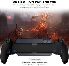 JOSO brezžični igralni krmilnik za iPhone/iPad/Android/PC/Switch/PS4 - črna