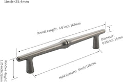 Antične kovinske ročke za pohištvo, 10 kosov