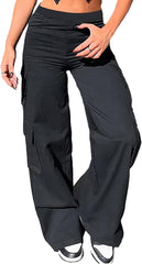 Ženske Raztegljive Baggy Cargo Hlače