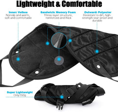 Prenosna viseča opora za stopala z memory peno