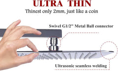 30 cm kvadratna pršna glava z visokim pritiskom