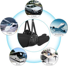 Prenosna viseča opora za stopala z memory peno