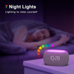 ANJANK digitalna budilka z radiem in Bluetooth zvočnikom