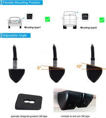 PARKVISION PRO vzvratna kamera s širokokotnim pogledom 170°