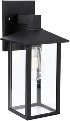 Zunanja stenska svetilka iz aluminija in stekla