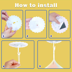 Otroški Baldahin za Otroško Posteljo in Enoposteljno Posteljo