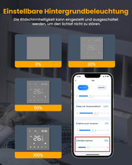 Wifi Pametni Termostat za Kotle in Vodno Talno Ogrevanje, Združljiv z Alexo in Google Home
