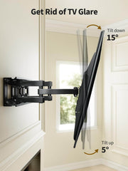 TV Stenski Nosilec za 37–75" (94–190 cm), Nagiben in Vrtljiv