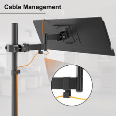 PUTORSEN nosilec za tipkovnico z montažo na drog