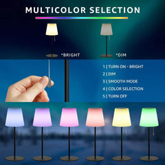 Solarna LED Namizna Luč za Zunanjo in Notranjo Uporabo