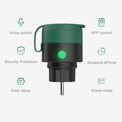 Zunanja WiFi pametna vtičnica s časovnikom, komplet 4 kosi