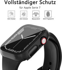 Set 6 Zaščitnih Ovitkov z Kaljenim Steklom za Apple Watch 7 (45 mm)