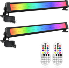 RGB LED reflektor 42 W s 30 načini in daljincem za notranjo in zunanjo uporabo
