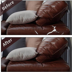 Samolepilna PU Usnjena Folija za Popravilo Pohištva in Oblazinjenje - 60x300 cm