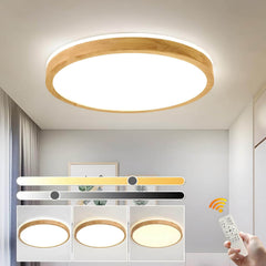 YYUTLUO 36 W Lesena zatemnitvena stropna LED svetilka z daljinskim upravljalnikom