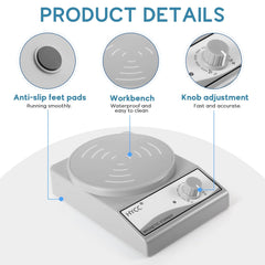 HYCC laboratorijski magnetni mešalnik 3000 RPM - kapaciteta do 3 L