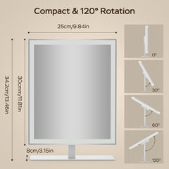 ANTENLICHT kozmetično ogledalo z LED osvetlitvijo