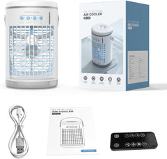 Prenosna hladilna naprava 4 v 1 z daljinskim upravljalnikom