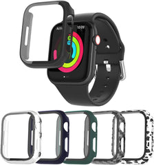 Set 6 Zaščitnih Ovitkov z Kaljenim Steklom za Apple Watch 7 (45 mm)