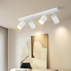 LED stropna svetilka s 4 vrtljivimi reflektorji