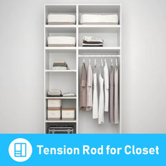 Večnamenska Nastavljiva Palica za Omare, Zavese, Hladilnik - 53-84 cm.