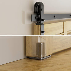 komplet nosilcev za harmonikasta vrata, primerna za vratne odprtine 60–70 cm