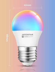 Pametna LED RGB Žarnica z Bluetooth Daljincem in Alexa združljivostjo - (Komplet 4 kosov)