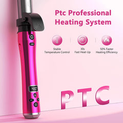 Samodejni kodralnik las 3-v-1 s keramično prevleko