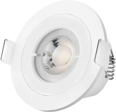 6kos Vgradni LED reflektorji 4.5W, 3000K, IP65, Ø68mm