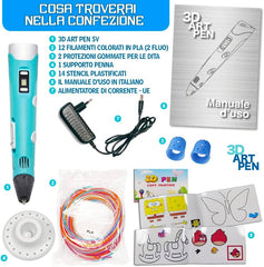 THE ITALIAN HOME profesionalno 3D pero z 12 PLA barvami