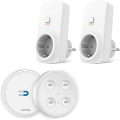 Radijsko vodena kotna vtičnica v beli barvi