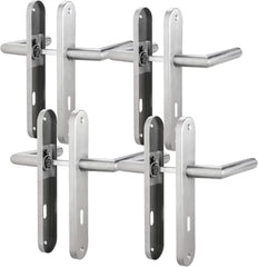 AWMNSRMAN Komplet kljuk za notranja vrata - 4 kompleti