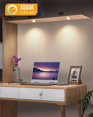 Ultra ploščati LED vgradni reflektorji 6W, 3000K 84mm