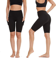 Ženske Biker Hlače s Stranskimi Žepi