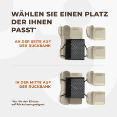 WUGLO extra stabilen avtosedež za pse do 26 kg - velikost L