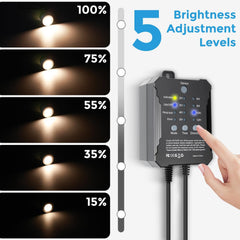 AROTELICHT Vgradne zunanje LED točkovne svetilke – komplet 10 kosov