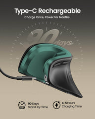 PROTOARC Ergonomska vertikalna brezžična miška