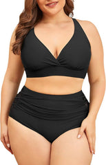 PONCEAU push-up dvodelne kopalke za močnejše postave - XL