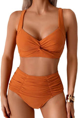 SANGDUT oranžni dvodelni bikini set - L