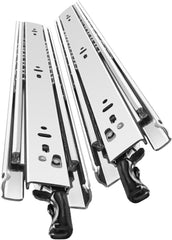 SHUHANG Kroglična izvlečna vodila z zaklepom 700 mm, 68 kg nosilnost - set 2 kosov