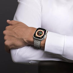 KADES Kovinski pašček za uro iz nerjavečega jekla za Apple Watch Ultra/Ultra 2 in serije 1-9