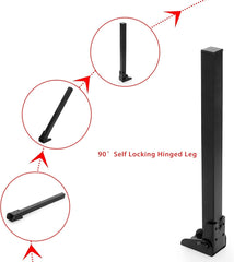 Zložljive kovinske noge za mizo s samodejnim zaklepom