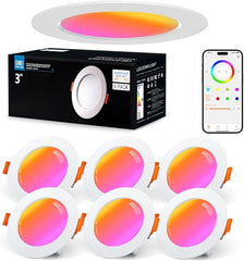 Pametni LED reflektor, stropni, 7W, RGB Barvno spreminjajoče