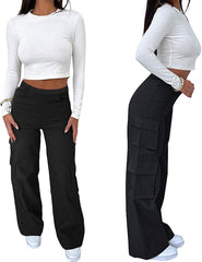 Ženske Raztegljive Baggy Cargo Hlače