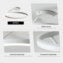 MINIFAIR 21 W moderna LED stropna svetilka z daljinskim upravljanjem